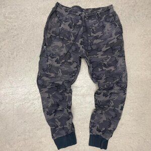 Nike Camo Joggers - Gray and Black
